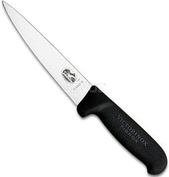 Ніж кухонний обробний Victorinox Fibrox 14 см, чорний 5.5603.14 фото