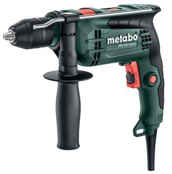 Дрель ударная Metabo SBE 650 Impulse в кейсе (Безкоштовна доставка) 600743500 фото