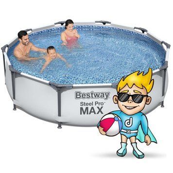 Басейн каркасний 17в1 Bestway 56408, 305 x 76 см DM-56408-15W1 фото