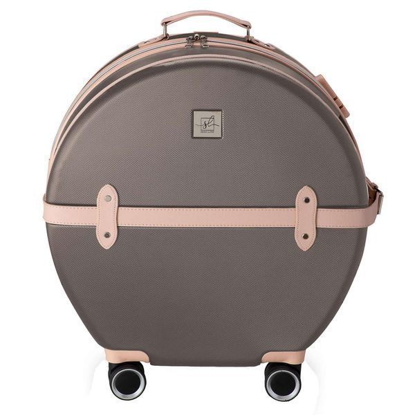 Чемодан Semi Line 24" (M) Brown/Pink Cream (T5673-3) DAS302679 фото