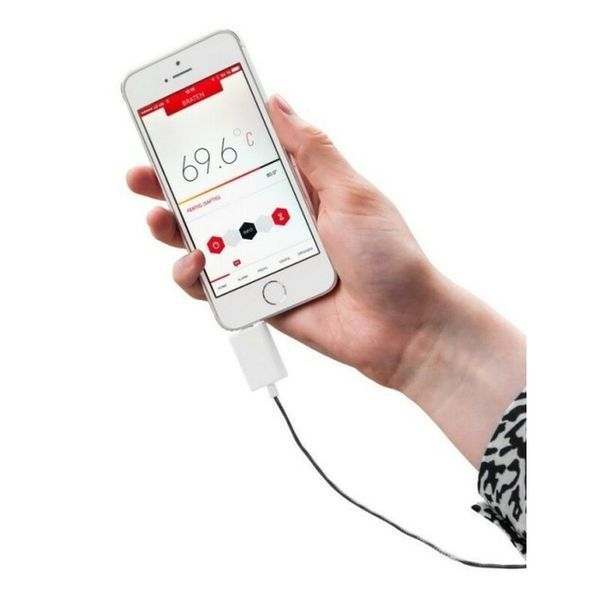 Термометр щуповий для смартфонів "Thermowire" (IOS і Android*) білий (14150502) 14150502 фото