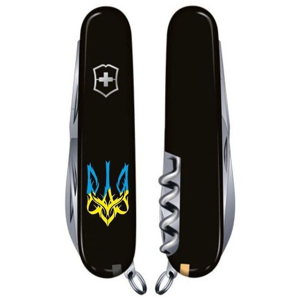 Складаний ніж Victorinox Huntsman Ukraine 1.3713.3_T0636u 1.3713.3_T0636u фото