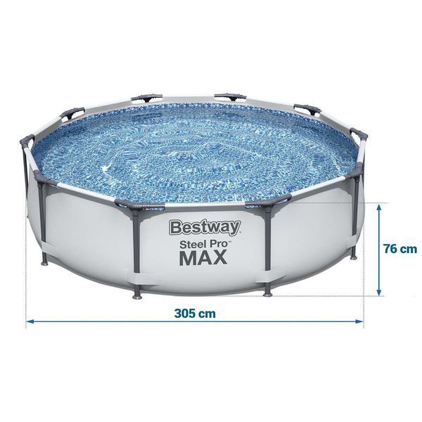 Басейн каркасний 17в1 Bestway 56408, 305 x 76 см DM-56408-15W1 фото
