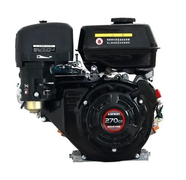 Двигун бензиновий Loncin G270F (9 л.с., шпанка 25 мм, Євро 5) 13015 фото
