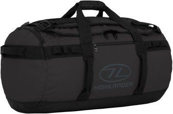 Сумка дорожня водозахисна Highlander Storm Kitbag 65L Black (DB123-BK) 927450 фото