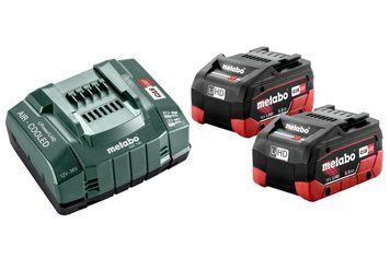 Базовый комплект аккумуляторных батарей Metabo 2*5.5 Ач LiHD II (Безкоштовна доставка) 685122000 фото