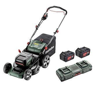 Аккумуляторная газонокосилка Metabo RM 36-18 LTX BL 46, 2*5.2 Ач (Безкоштовна доставка) 601606650 фото