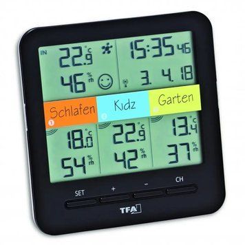 Термогигрометр цифровой TFA &laquo;Klima@Home&raquo; WeatherHub 30306001.IT 30306001.IT фото