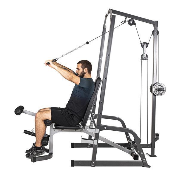 Багатофункціональний атлас з лавкою для тренувань inSPORTline Power Rack PW60 20817 фото