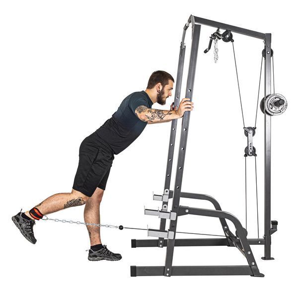 Багатофункціональний атлас з лавкою для тренувань inSPORTline Power Rack PW60 20817 фото