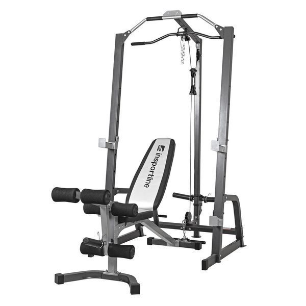 Багатофункціональний атлас з лавкою для тренувань inSPORTline Power Rack PW60 20817 фото