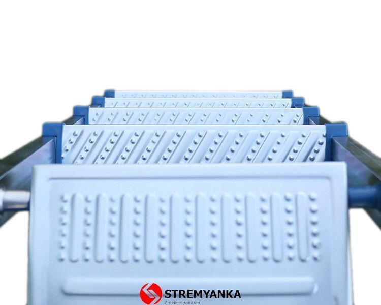 Сталева оцинкована драбина VIRASTAR 8 щаблів B7 фото