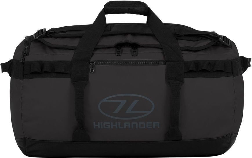 Сумка дорожня водозахисна Highlander Storm Kitbag 65L Black (DB123-BK) 927450 фото