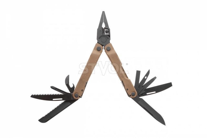 Мультитул LEATHERMAN Rebar Coyote + безкоштовна доставка 832406 фото