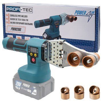 Акумуляторний паяльник PROFI-TEC PWM20BL POWERLine (без акумулятора та зарядного пристрою) 005914P фото