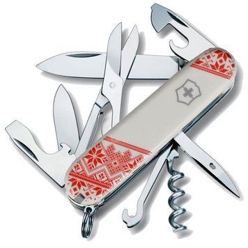 Ніж Victorinox Climber Ukraine Вишиванка 1.3703.7_T0051r 1.3703.7_T0051r фото