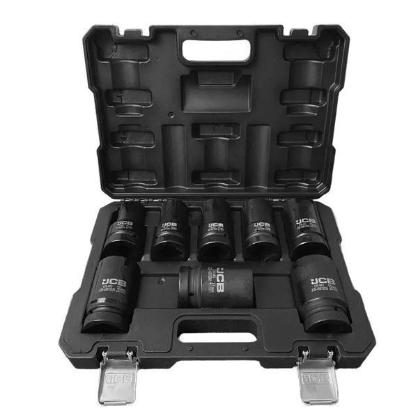 Набір головок ударних глибоких 8 од. 1'' (12-гр.) JCB Tools JCB-8081-9MPB JCB-8081-9MPB фото