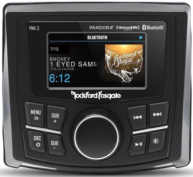 Компактний цифровий медіаресивер Rockford Fosgate Rockford Fosgate PMX-3 (PMX-3) PMX-3 фото