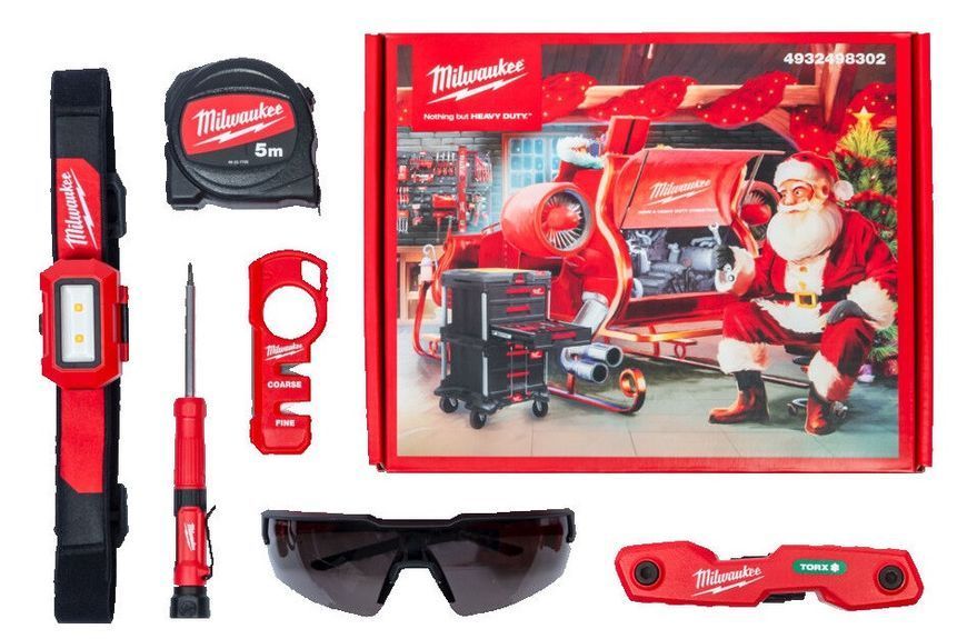 Подарунковий набір інструментів CHRISTMAS PROMO 2025 (6шт.) MILWAUKEE 4932498302 фото