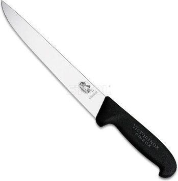 Ніж кухонний обробний Victorinox Fibrox 22 см, чорний 5.5503.22 фото