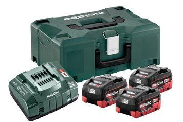Комплект аккумуляторных батарей Metabo 3*5.5 Ач 18 В LiHD + MetaLoc (Безкоштовна доставка) 685069000 фото