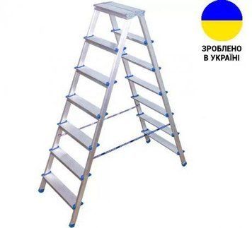 Стремянка двусторонняя Virastar Gora 2х7 (VDD027) VDD027 фото