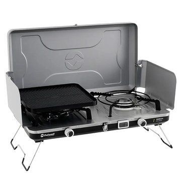 Портативна газова плитка Outwell Merapi Pro Duo Deluxe (651270) 932203 фото