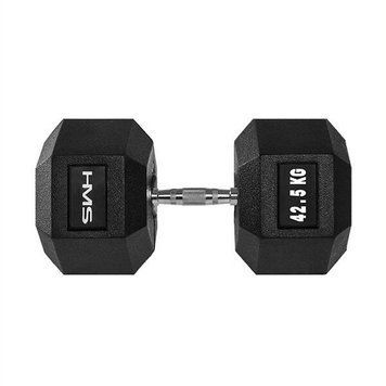 Гантель шестигранна HMS HEX PRO, 42,5 кг] на украинский язык будет: [Гантель шестигранна HMS HEX PRO, 42,5 кг 5907695518214 фото