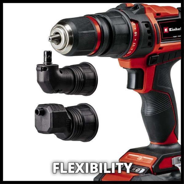 Шуруповерт Einhell TE-CD 18/45 3X-Li +22 (1x2,0Ah) 4513990 фото