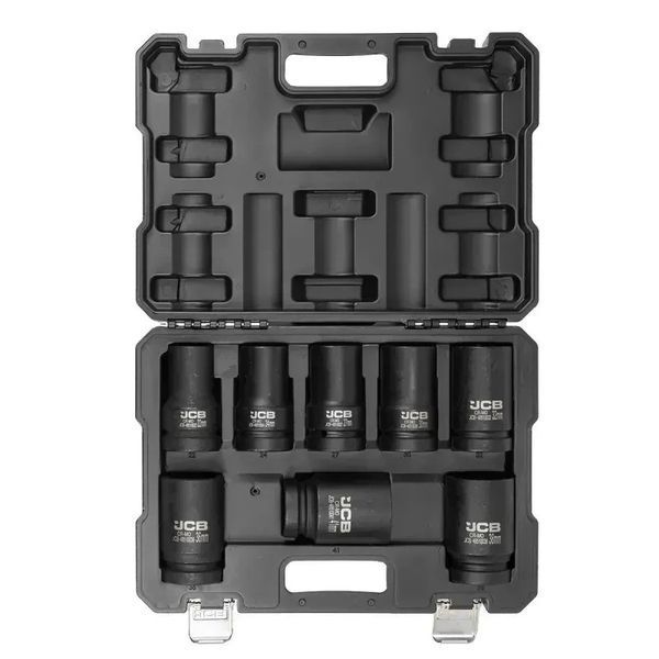 Набір головок ударних глибоких 8 од. 1'' (6-гр.) JCB Tools JCB-8081-5MPB JCB-8081-5MPB фото