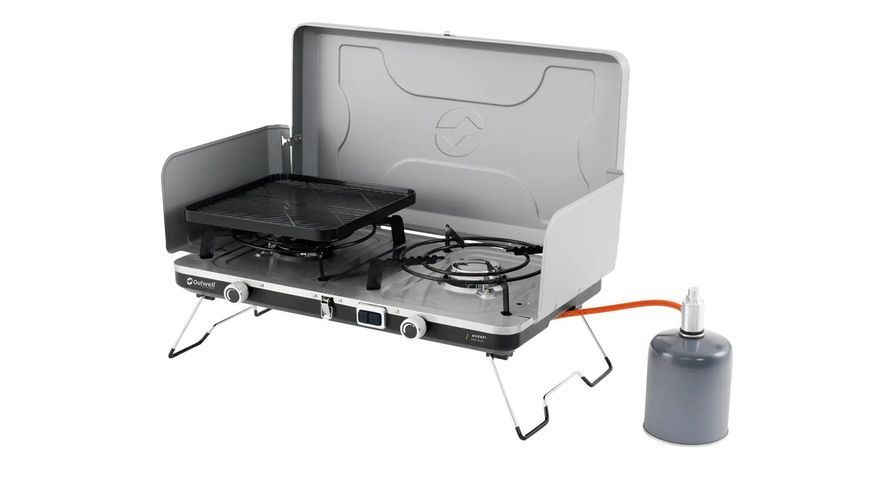 Портативна газова плитка Outwell Merapi Pro Duo Deluxe (651270) 932203 фото