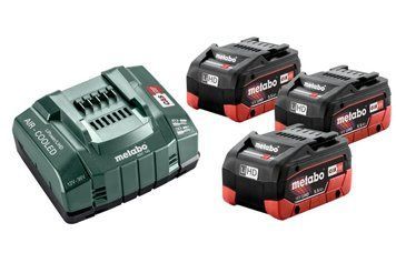 Комплект аккумуляторных батарей Metabo 3*5.5 Ач 18 В LiHD (Безкоштовна доставка) 685074000 фото