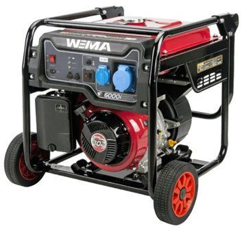 Бензиновий інверторний генератор 5.5 кВт Weima 6000i 16019 фото