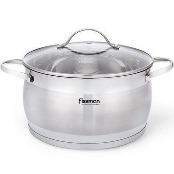 Кастрюля с крышкой Fissman Fabiana 24x13,5 см/6,1 л 5359 5359 фото