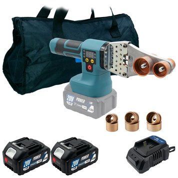Акумуляторний паяльник PROFI-TEC PWM20BL POWERLine (2&times;PT2040MP (4.0 Аг), зарядний пристрій) 007608P фото