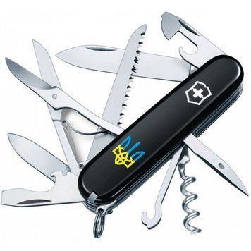 Складаний ніж Victorinox Huntsman Ukraine 1.3713.3_T0016u 1.3713.3_T0016u фото