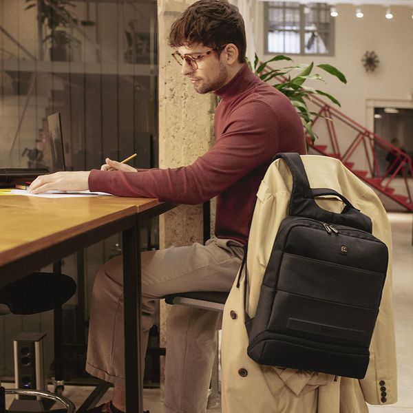 Рюкзак для ноутбука Gabol Expandable Backpack Capital 9/11L Black (413156-001) 930733 фото