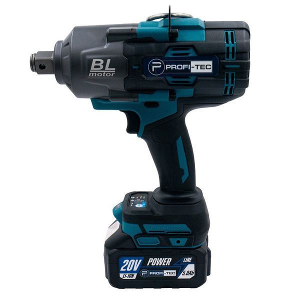 Аккумуляторный гайковерт PROFI-TEC PTW2100BL POWERLine (2&times;PT2050MP (4.0 Ач), зарядное устройство) 006127P фото