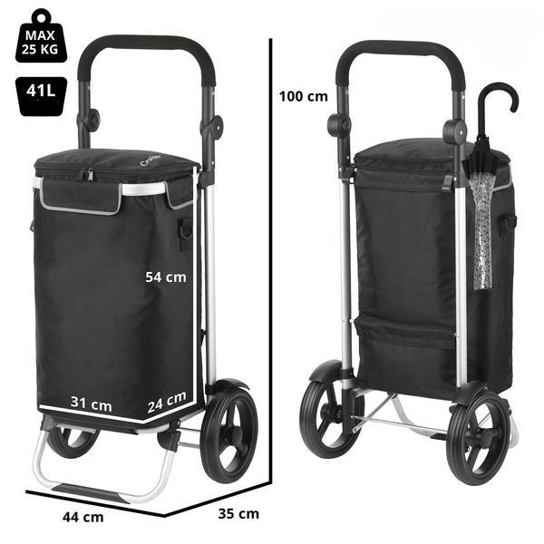 Cумка-візок ShoppingCruiser Allround 41 Black (650064) 930022 фото