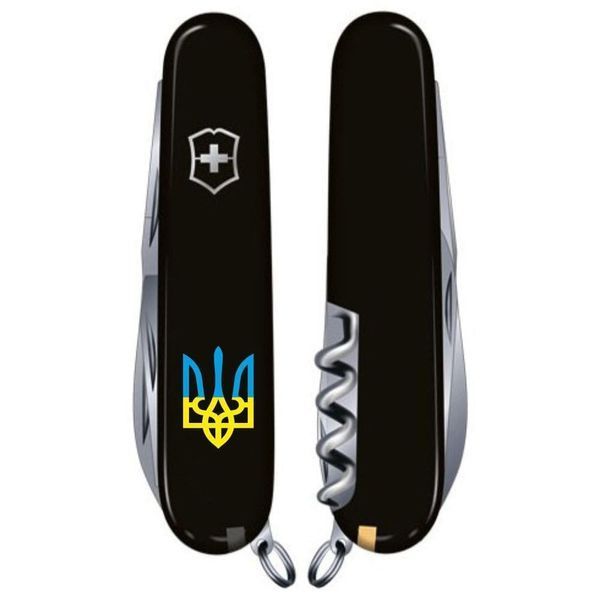 Складаний ніж Victorinox Huntsman Ukraine 1.3713.3_T0016u 1.3713.3_T0016u фото