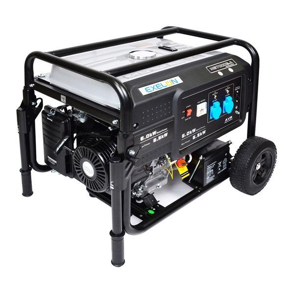 Бензиновий генератор Exelon MB7000E-A - 6.0/6.5 кВт 10002 фото