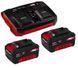Акумулятор + зарядний пристрій на два акум. Einhell 18V 2x3.0Ah Twincharger Kit (4512083) 4512083 фото 1