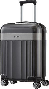 Чемодан на 4 колесах Titan SPOTLIGHT FLASH Anthracite M 69л (Ti831405-04) Ti831405-04 фото