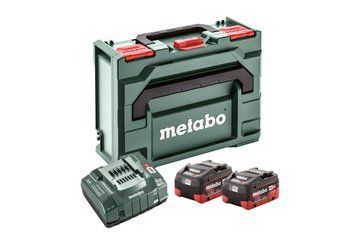 Комплект аккумуляторных батарей Metabo 2*5.5 Ач 18 В LiHD + MetaLoc (Безкоштовна доставка) 685077000 фото