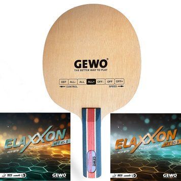 Ракетка для настільного тенісу Gewo Allround Classic, Elaxxon 50.0 + 45.0 ST (1163900001) 931904 фото