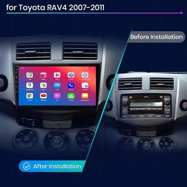 Штатний головний пристрій EasyGo TOY1001-F50 Toyota RAV4 2006-2012 (EG TOY1001-F50 10 inch) EG TOY1001-F50 10 inch фото