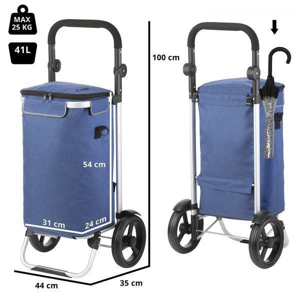 Cумка-візок ShoppingCruiser Allround 41 Blue (650065) 930023 фото