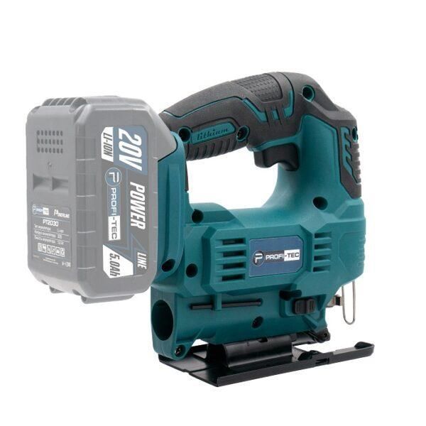 Акумуляторний лобзик PROFI-TEC PGS2080BL POWERLine (1&times;PT2040EP (4.0 Аг), зарядний пристрій) 7069 007069P фото