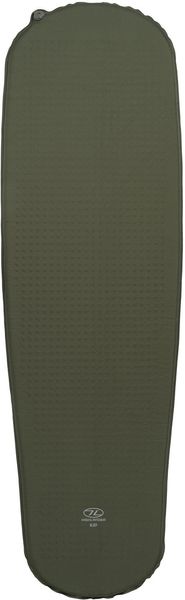 Килимок самонадувний Highlander Kip Self-inflatable Sleeping Mat 3 cm Olive (SM126-OG) 929795 фото