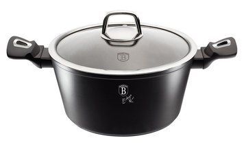 Каструля з кришкою 2,5 л Berlinger Haus Black Silver Line Collection (BH-1851) BH-1851 фото